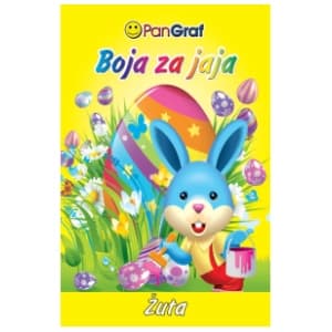 Boja za jaja žuta PANGRAF slide slika