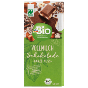 Čokolada DM BIO lješnjak 100g slide slika