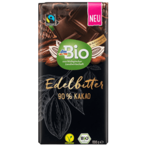 Tamna čokolada DM BIO 90% kakao 100g slide slika