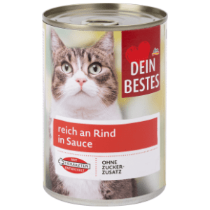 DEIN BESTES hrana za mačke govedina u umaku 415g slide slika