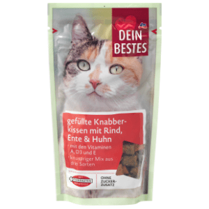 DEIN BESTES jastučići za mačke govedina pačetina piletina 65g slide slika