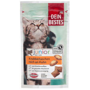 DEIN BESTES Junior jastučići za mačke s piletinom 50g slide slika