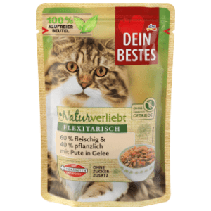 DEIN BESTES Naturverliebt hrana za odrasle mačke puretina 100g slide slika