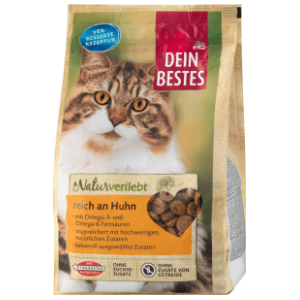 DEIN BESTES Naturverliebt hrana za odrasle mačke piletina 500g slide slika