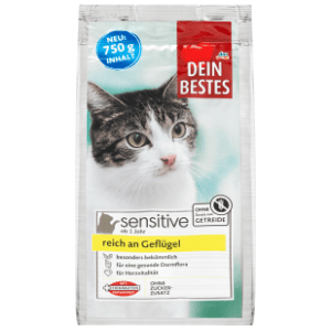 DEIN BESTES Sensitive hrana za mačke perad 750g slide slika