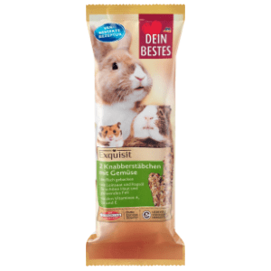 DEIN BESTES štapići za glodavce s povrćem 112g slide slika