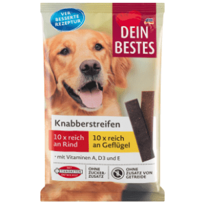 DEIN BESTES trakice s mesom peradi i govedine 2x10kom 200g slide slika