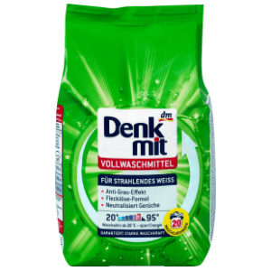 DENKMIT deterdžent za bijelo rublje 20 pranja (1,35kg) slide slika