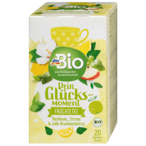 DM BIO čaj dein glucks moment jabuka hibiskus 44g slide slika