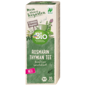 DM BIO čaj ružmarin i majčina dušica 30g slide slika