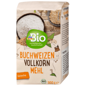 DM BIO integralno brašno od heljde organsko 500g slide slika