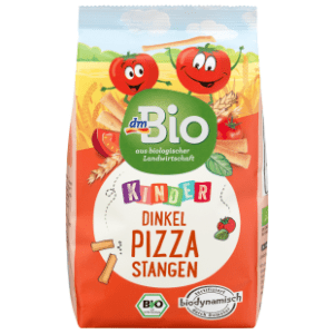 DM BIO Kinder štapići od pira za djecu pizza 80g slide slika