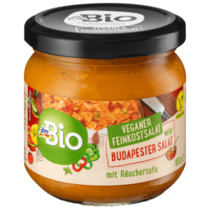 DM BIO veganska budimpeštanska salata dimljeni tofu 180g slide slika