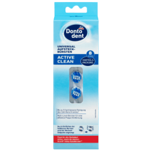 DONTODENT Active clean nastavak za električnu četkicu 8kom slide slika
