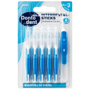 DONTODENT ISO 3 tanke interdentalne četkice 6kom slide slika