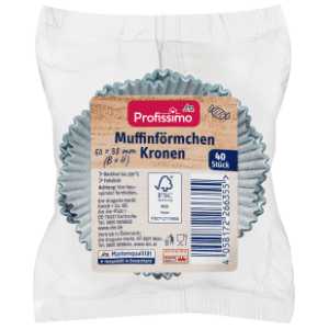 Košarice za kolače u obliku krune PROFISSIMO 40kom (više vrsta) slide slika