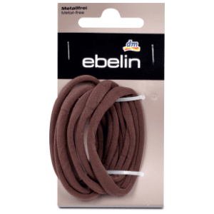 Gumica za kosu EBELIN smeđa 6kom slide slika