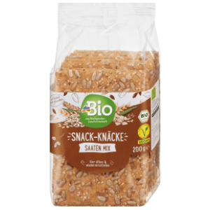 Hrskavi kruh DM BIO sa sjemenkama organski 200g slide slika