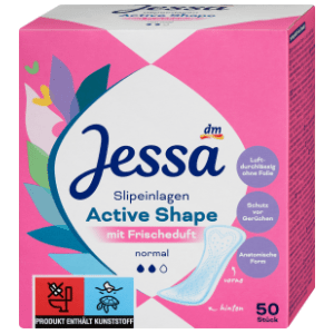 JESSA Active shape dnevni ulošci s mirisom normal 50kom slide slika