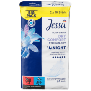 JESSA Ultra noćni ulošci ekstra dugi 20kom slide slika