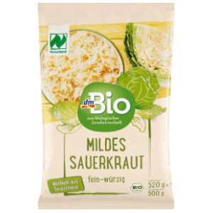 Kiselo zelje DM BIO blago organsko 520g slide slika