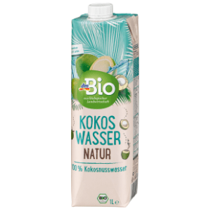 Kokosova voda DM BIO natur 100% 1l slide slika