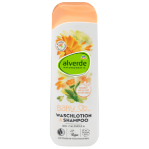 Kupka i šampon ALVERDE Baby organski neven 250ml slide slika