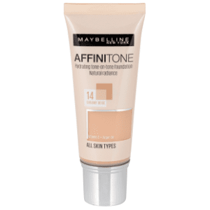 MAYBELLINE Affinitone tekući puder 14 creamy beige 30ml slide slika