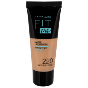 MAYBELLINE Fit me matte tekući puder 220 natural beige 30ml slide slika