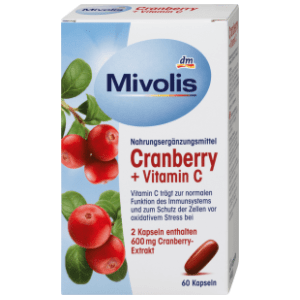 MIVOLIS brusnica i vitamin C kapsule 68g slide slika