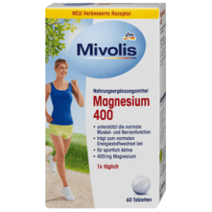 MIVOLIS Magnezij 400 tablete 48g 60kom slide slika