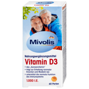 MIVOLIS Vitamin D3 1000 IU 60kom slide slika