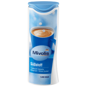 MIVOLIS zaslađivač 1200 porcija tablete 72g slide slika