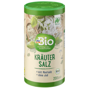 Morska sol DM BIO Naturland s začinskim biljem 200g slide slika