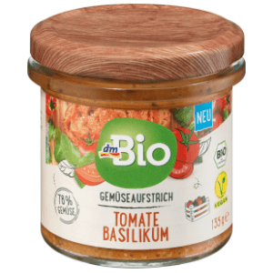 Namaz od rajčice i bosiljka DM BIO 135g slide slika