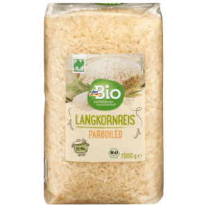 Riža DM BIO prethodno kuhana dugo zrno 1kg slide slika