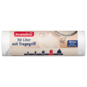 PROFISSIMO vreće za smeće s ručkama 50l 20kom slide slika