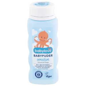 Puder BABYLOVE Baby sensitive 100g slide slika