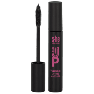 S-HE COLOUR&STYLE Lash up volume & lifting maskara black slide slika