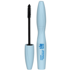 S-HE COLOUR&STYLE Lashes de luxe vodootporna maskara black slide slika