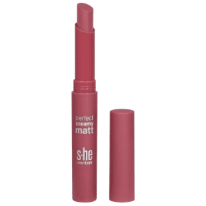 S-HE COLOUR&STYLE Perfect creamy matt ruž za usne 336/005 2g slide slika