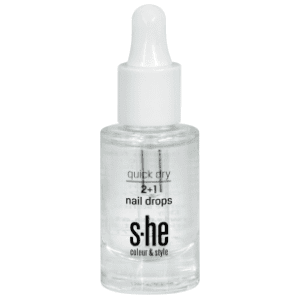 S-HE COLOUR&STYLE Quick dry 2+1 kapi za nokte slide slika