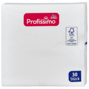 Salvete PROFISSIMO bijele 30kom slide slika