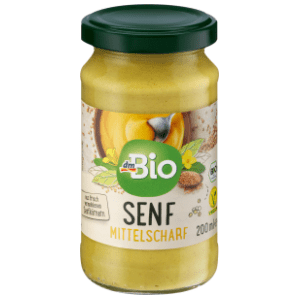 DM BIO srednje ljut senf 200ml slide slika