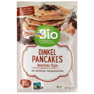 DM BIO American style mješavina za palačinke pira i čokolada 135g slide slika