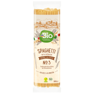 Špageti DM BIO od sušene durum pšenice 500g slide slika