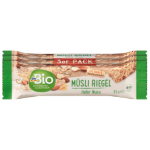 Štanglica DM BIO musli zob i orah 3x35g slide slika