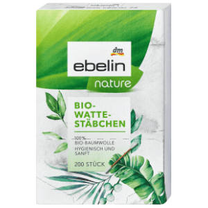 Štapići za uši EBELIN vatenirani 200kom slide slika