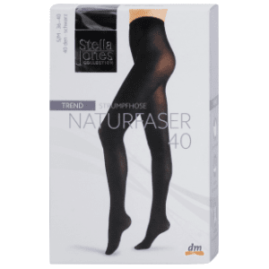 STELLA JONES Trend naturfaser hulahopke 40den crne S/M 36-40 slide slika