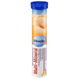 Šumeće tablete MIVOLIS multimineral naranča i marakuja 82g slide slika